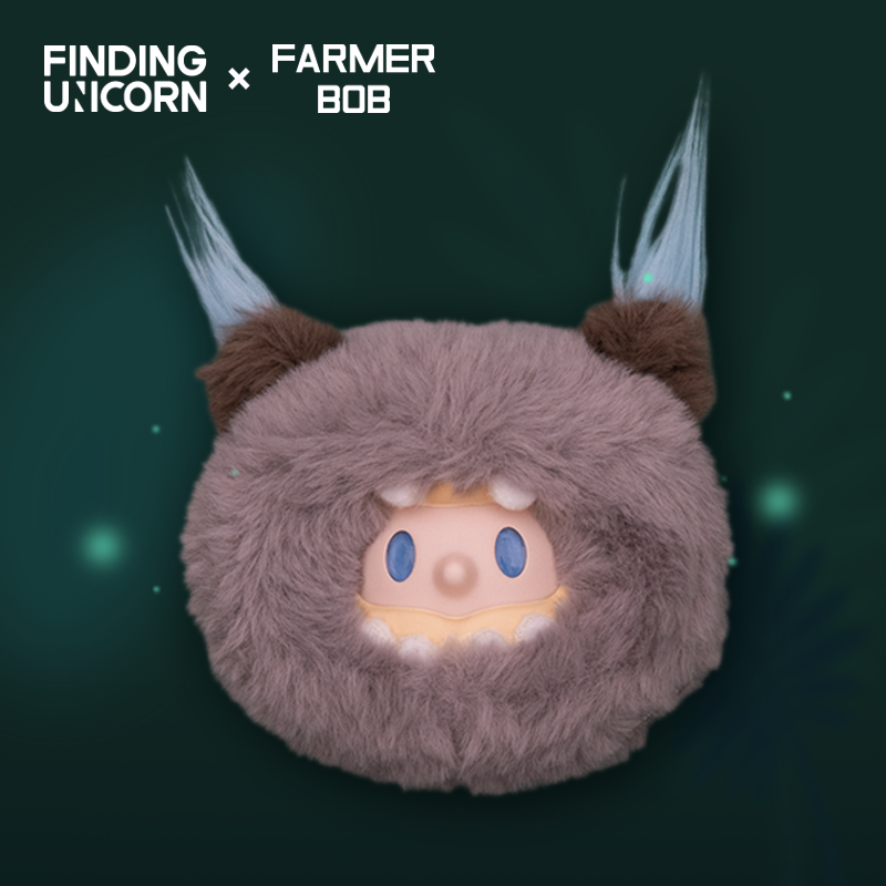 (単品販売) FARMER BOB ミニナイトモンスターシリーズ ブラインドボックス ぬいぐるみ ストラップ ファーマーボブ