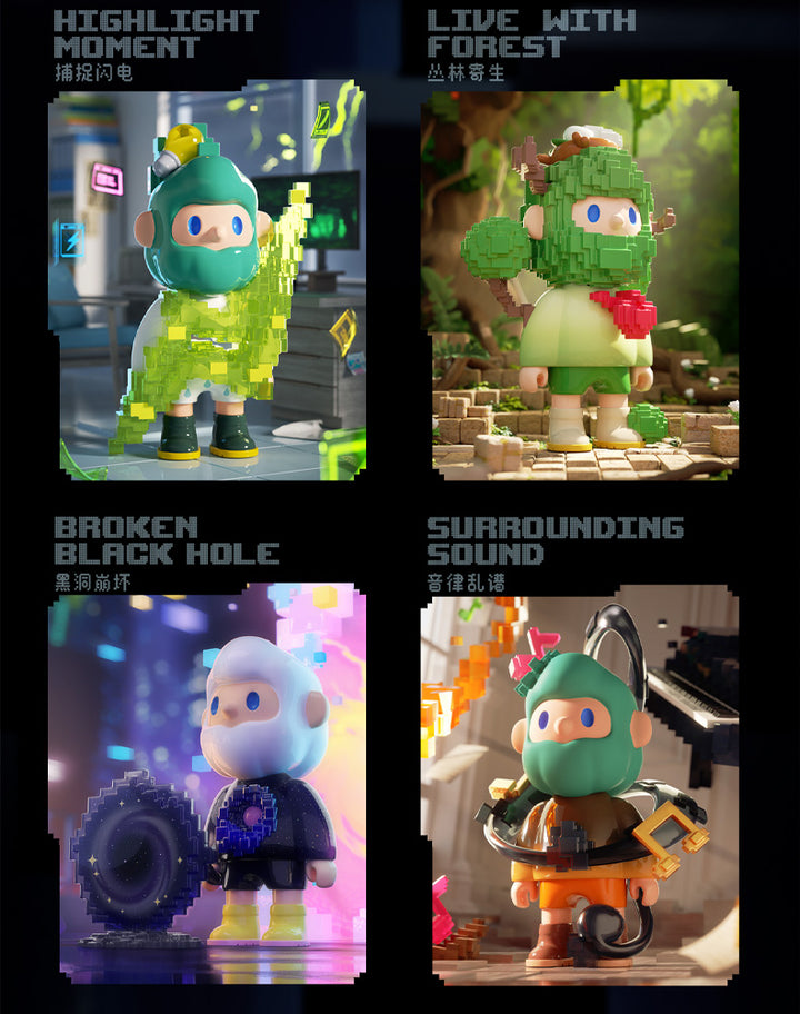 (単品販売)BOB 次世代・ピクセル・ユニバーサ ブラインドボックス