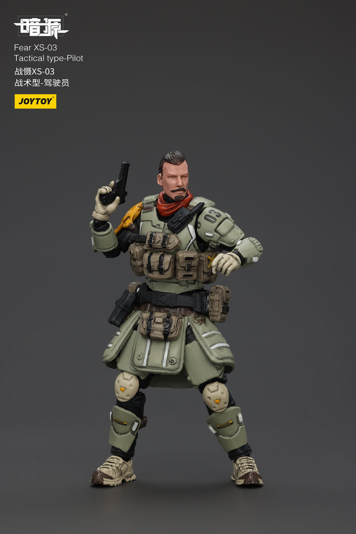戦慄XS-03 戦術型・パイロット 1/25スケール