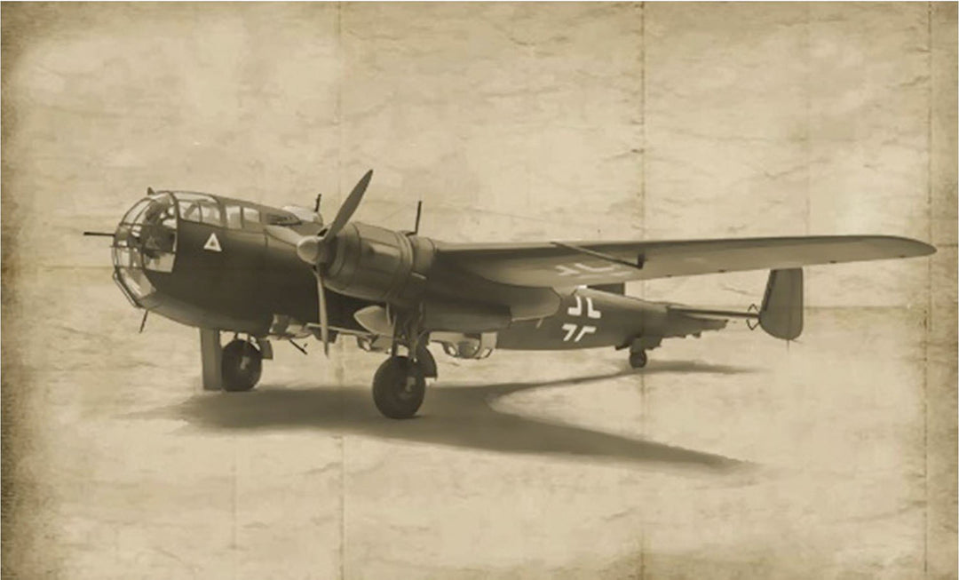 1/72 WW.II ドイツ軍 ドルニエ Do217 K2 誘導爆弾フリッツX 付属