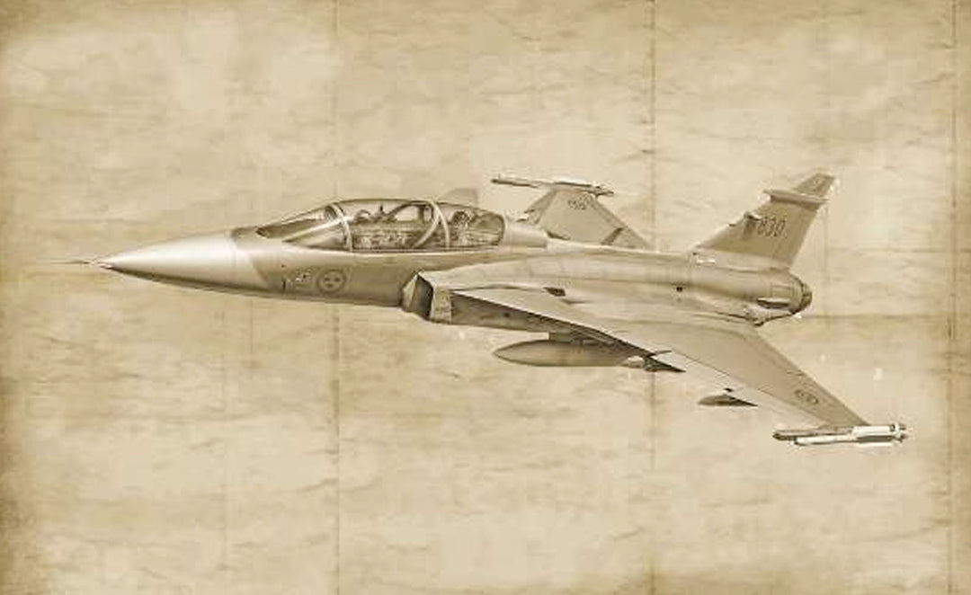 1/72 スウェーデン空軍 JAS39 グリペン 複座タイプ
