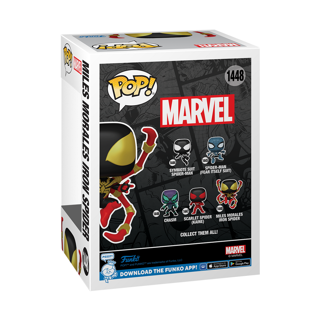 Pop! SPコミックス マイルス アイアン・スパイダー with CHASE
