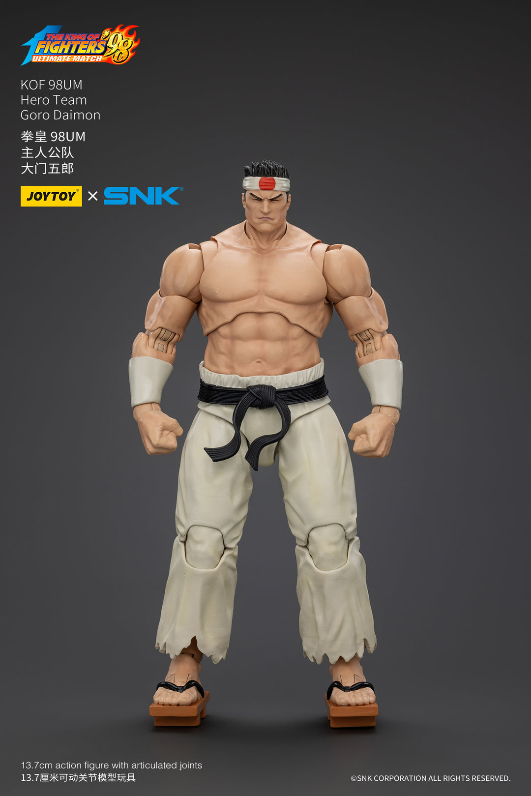 ザ・キング・オブ・ファイターズ TKF '98 アルティメットマッチ   主人公チーム 大門五郎 1/18スケール