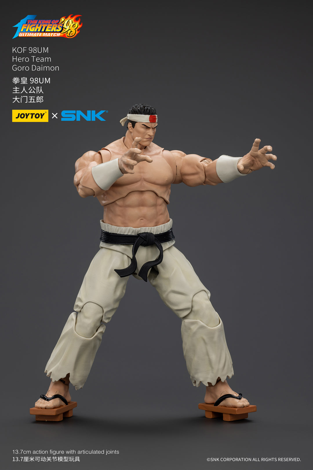 ザ・キング・オブ・ファイターズ TKF '98 アルティメットマッチ   主人公チーム 大門五郎 1/18スケール