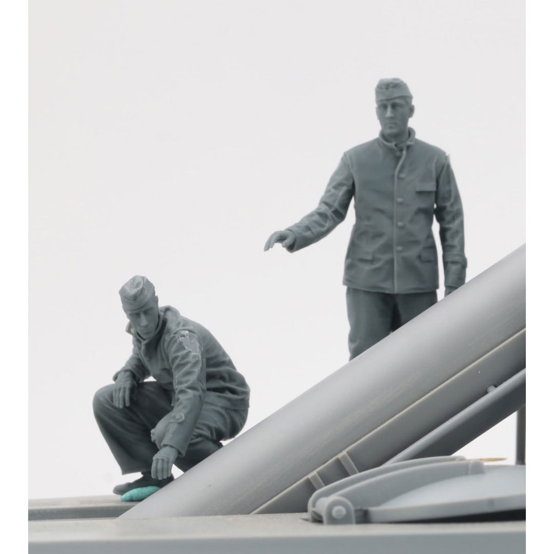 1/35 ドイツ海軍潜水艦乗組員 & 指揮官 (5体セット)