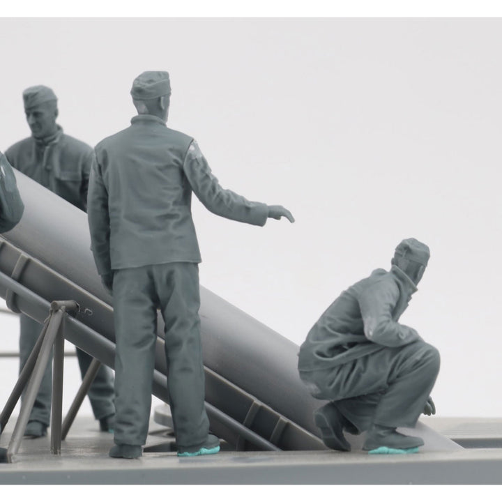 1/35 ドイツ海軍潜水艦乗組員 & 指揮官 (5体セット)