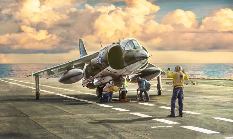 【再販】1/72 アメリカ海兵隊 AV-8A ハリアー