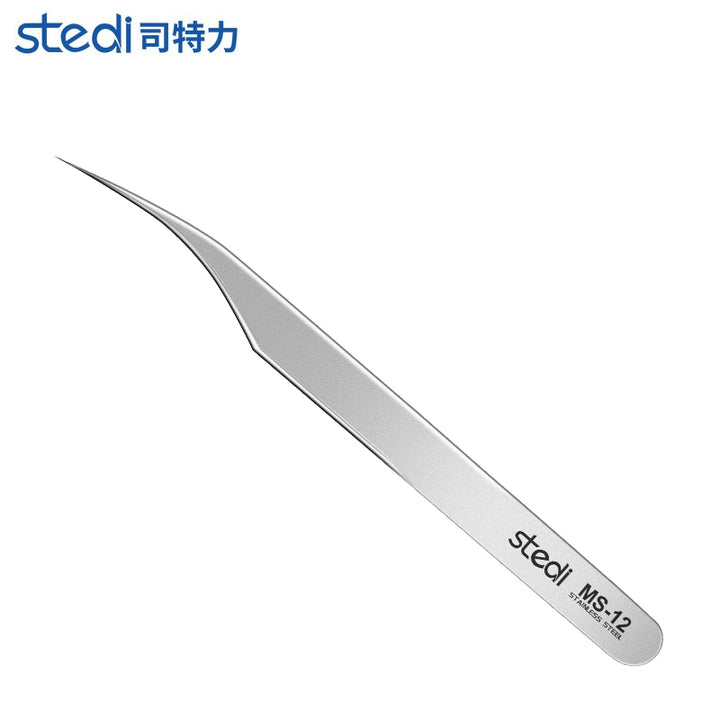MS-12 先曲がりピンセット1個入り