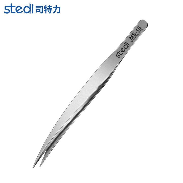 MS-16 先曲がり先端真っ直ぐピンセット1個入り