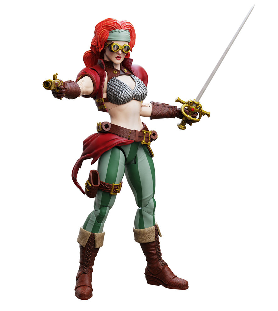 ヒーロー H.A.C.K.S. レジェンダリー スチームパンク アドベンチャー: レッドソニア アクションフィギュア 1/12スケール
