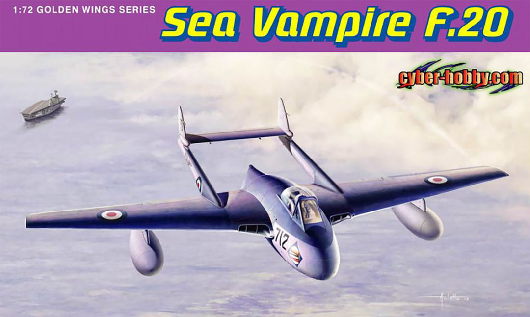 1/72 イギリス海軍 艦上戦闘機 シーバンパイア F.20