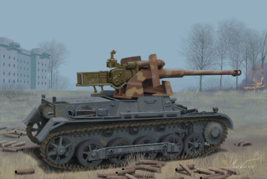 1/35 WW.II ドイツ軍 I号対戦車自走砲 7.5cm Stuk40L/48搭載型(スマートキット)