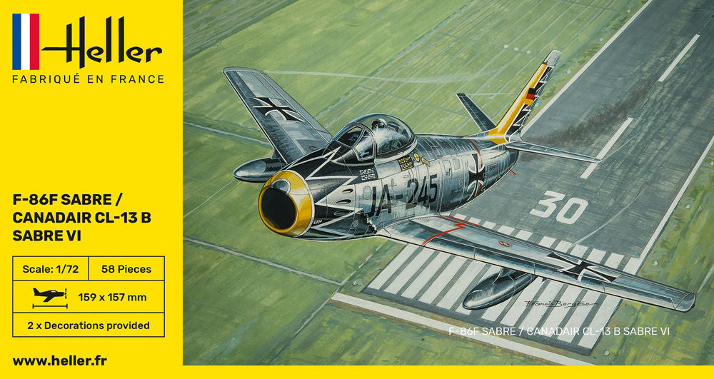 1/72 F-86F セイバー/カナディア CL-13 B セイバー VI – SOOTANG