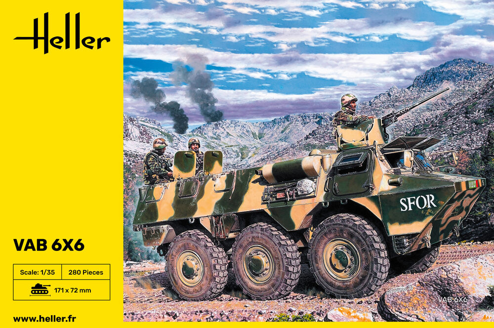 1/35 ボスニア・ヘルツェゴビナ 平和安定化部隊 VAB 6×6 装甲兵員輸送車