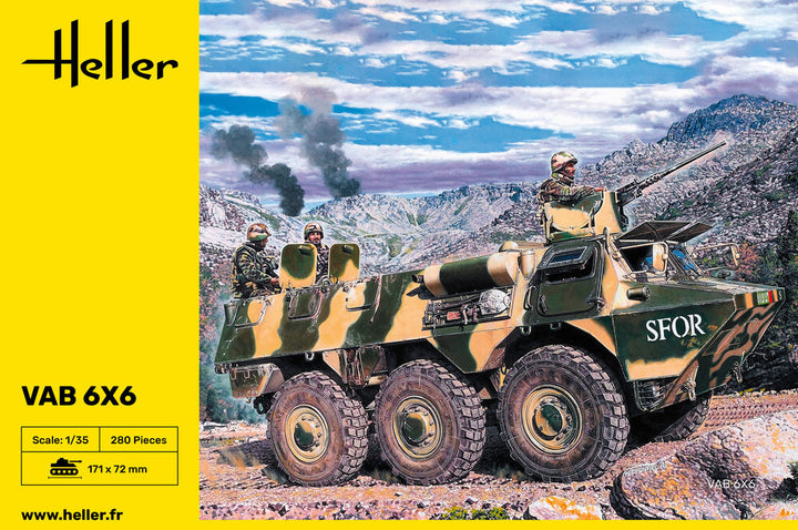 1/35 ボスニア・ヘルツェゴビナ 平和安定化部隊 VAB 6×6 装甲兵員輸送車