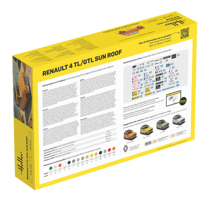 1/24 ルノー4 TL/GTL サンルーフ