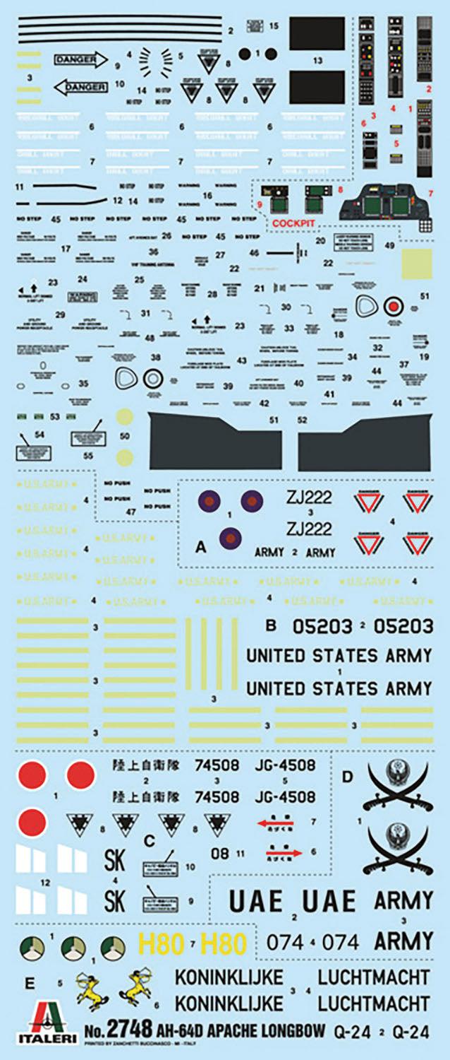 1/48 アメリカ陸軍 AH-64D アパッチ・ロングボウ