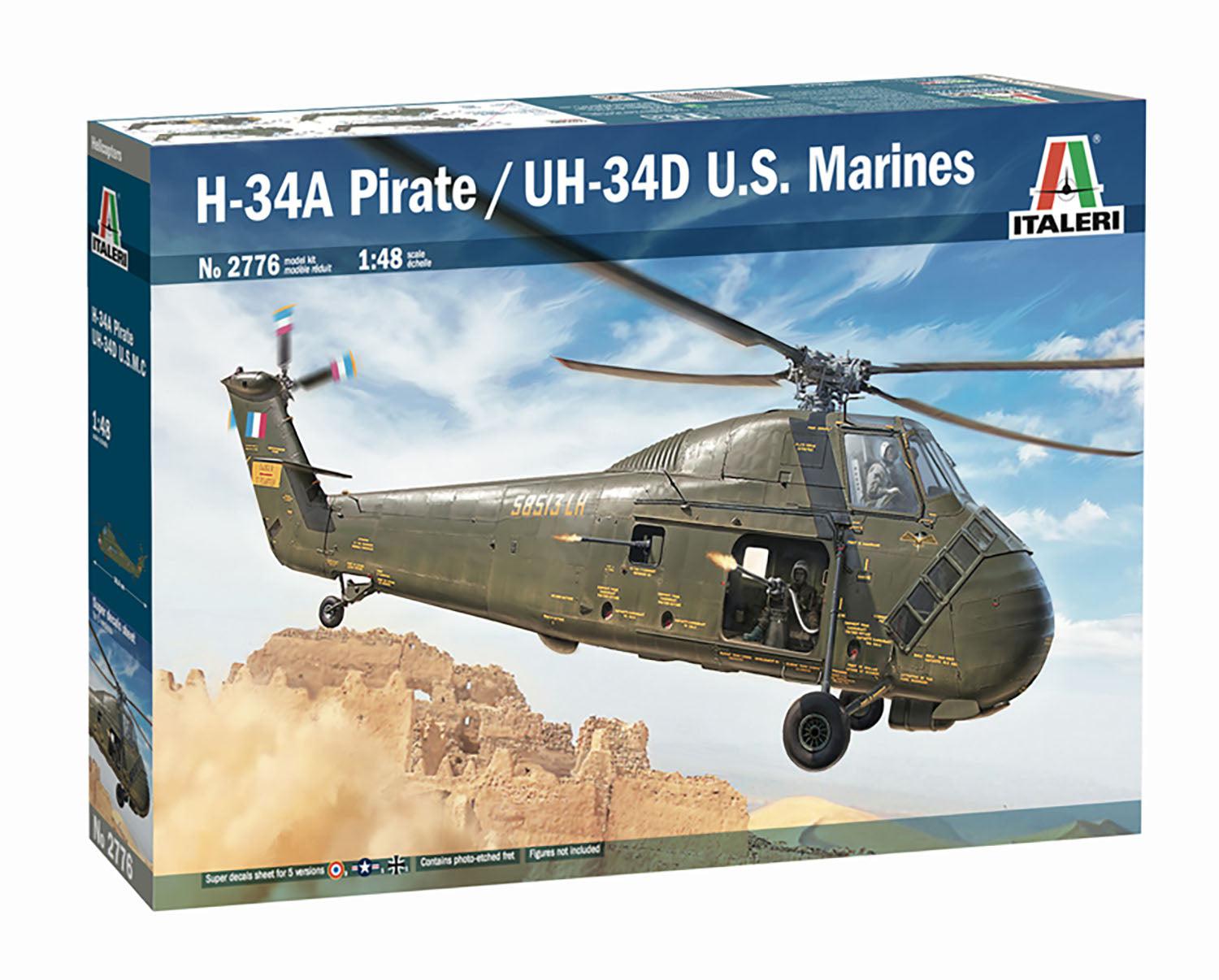 1/48 アメリカ陸軍 H-34A パイレーツ/アメリカ海兵隊 UH-34D – SOOTANG