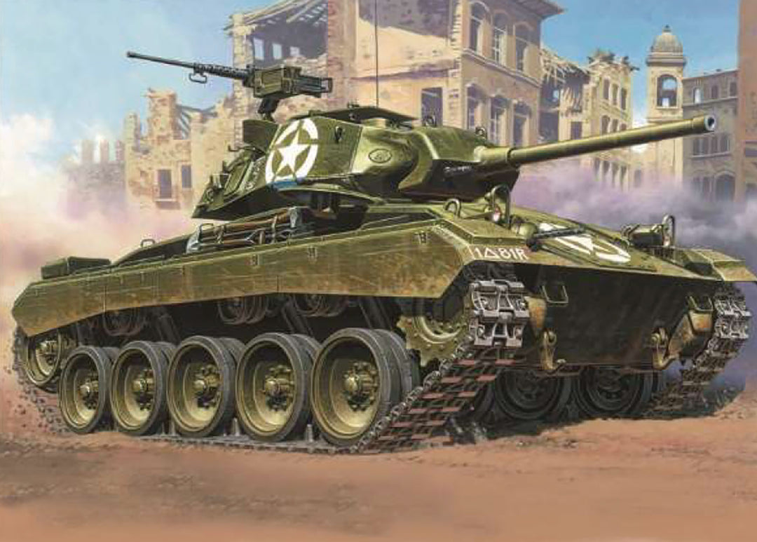 1/35 WW.II アメリカ軍 軽戦車 M24 チャーフィー