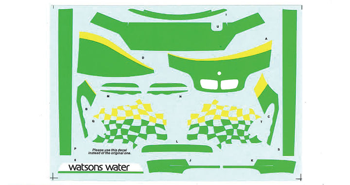 1/24 BMW320i E46 2001DTCCウイナー 2002 マカオ ギアレース チーム・シューベルト #29 デカール付属