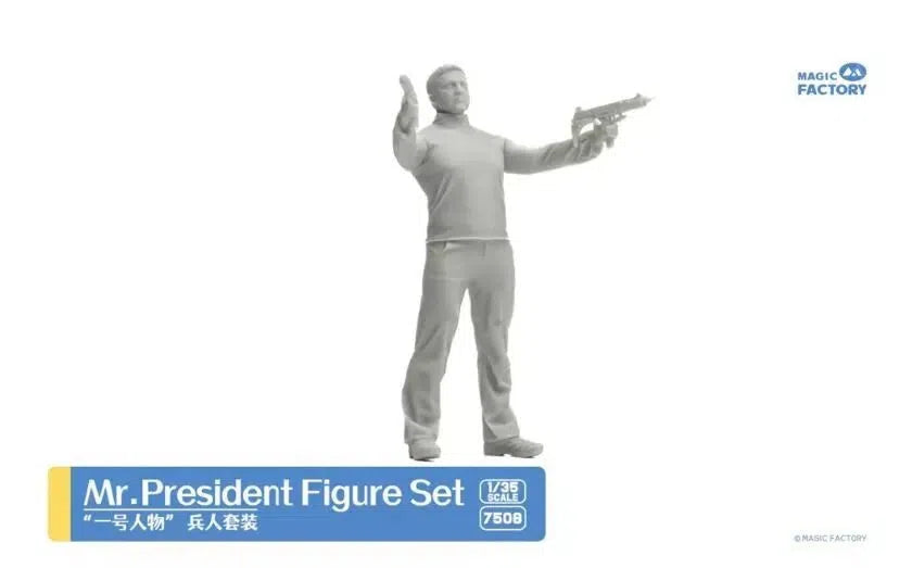 1/35 ウォロディミル・ゼレンスキー レジンキット (レジン人物 *1 UZI短機関銃*2) SOOTANG HOBBY