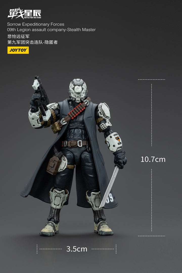 悲愴遠征軍 09thレギオン ステルスマスター 1/18スケール