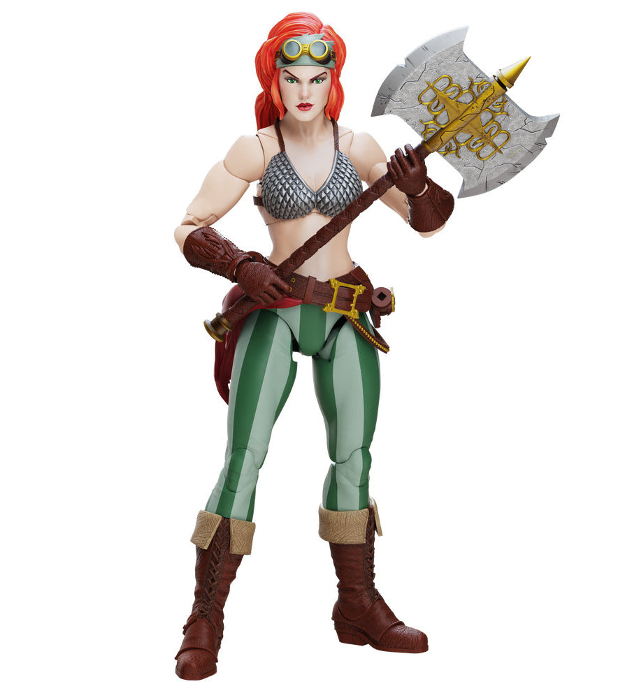 ヒーロー H.A.C.K.S. レジェンダリー スチームパンク アドベンチャー: レッドソニア アクションフィギュア 1/12スケール