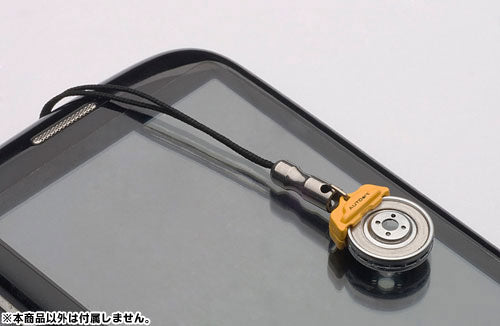 ブレーキディスク モバイルフォン ペンダント (イエローキャリパー)