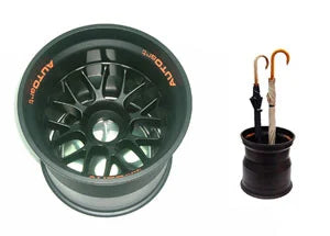 レーシングホイール アンブレラホルダー (ブラック)