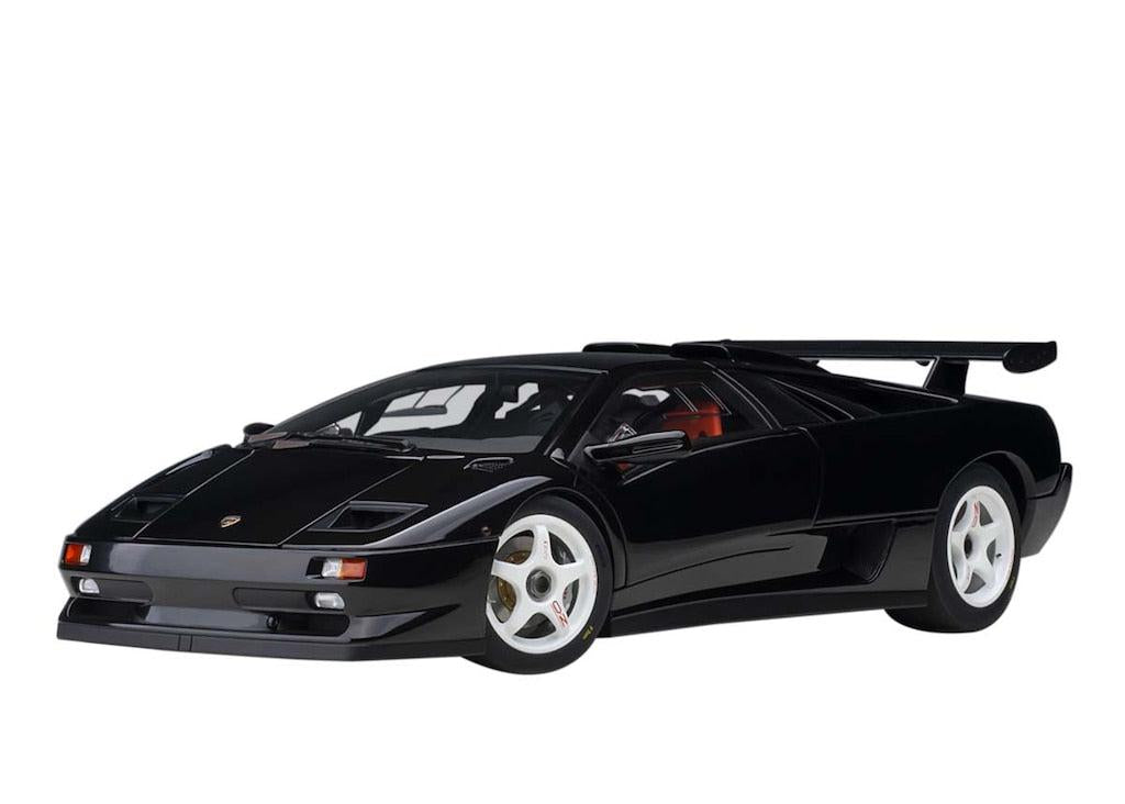 極美品　1/18 ランボルギーニ　ディアブロ　SV ブラック 1/18 ランボルギーニ ディアブロ SV-R (DEEP BLACK/ブラック