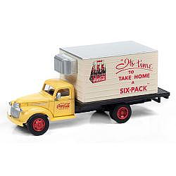 1/87 (HOスケール) 1941-46 シボレーボックストラック "コカ・コーラ" (イエロー/シルバー)