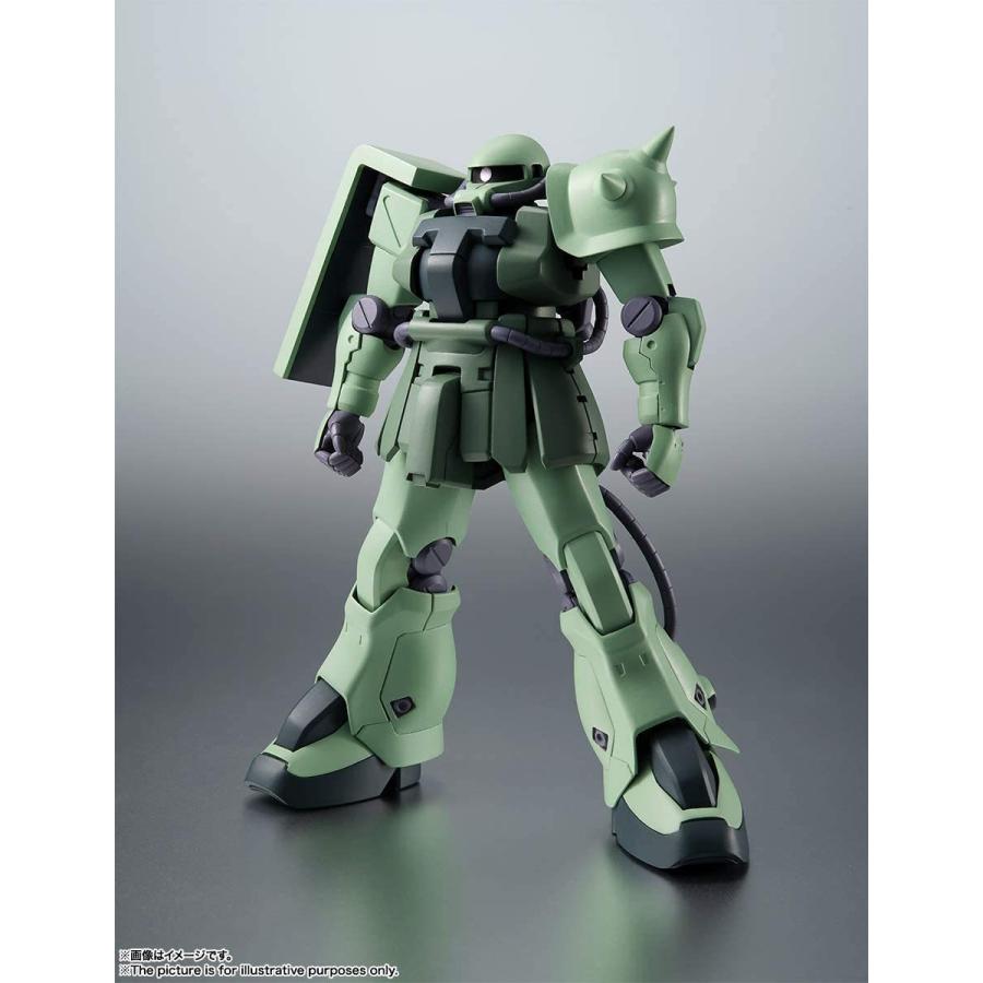 SIDE MS〉 MSF ザクIIF2型 ver. A.N.I.M.E. ROBOT魂 塗装済み