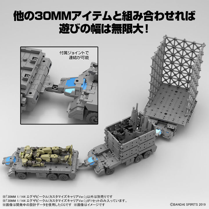 30MM エグザビークル(カスタマイズキャリアVer.) 1/144スケール