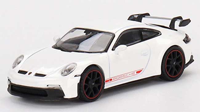 1/64 ポルシェ 911(992) GT3 ホワイト(右ハンドル)