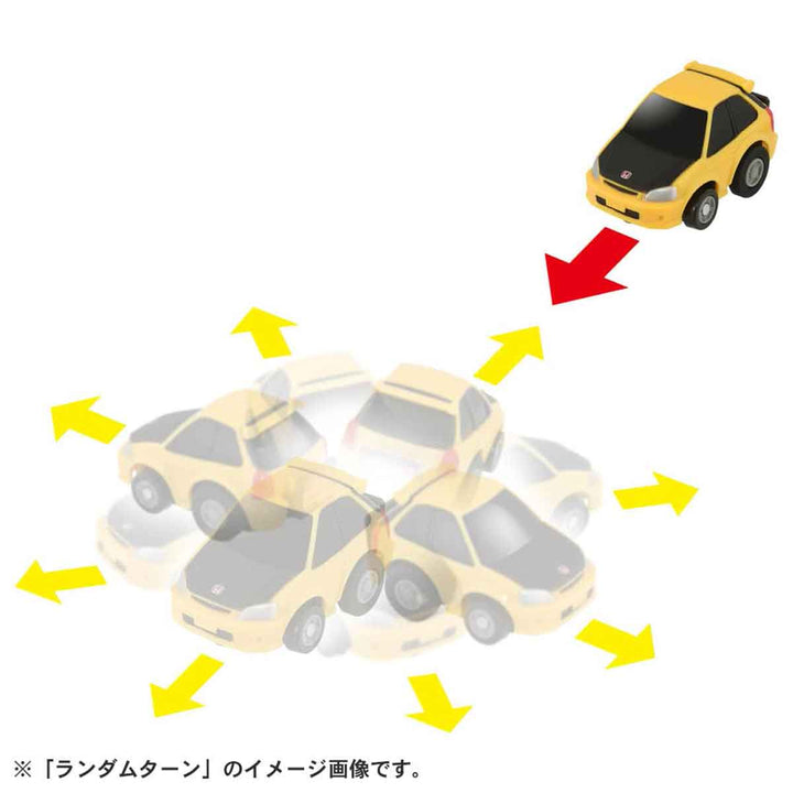 チョロQ e-06 ホンダ シビック タイプR(EK9)