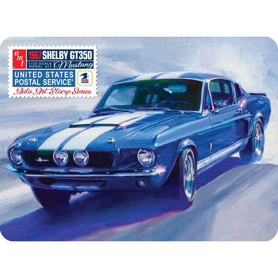 1/25 1967 シェルビーGT350 USPC スタンプシリーズ ティンボックス(ブリキ缶)入り