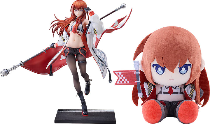牧瀬紅莉栖 Racing Ver. ぬいぐるみ セット 1/7スケール