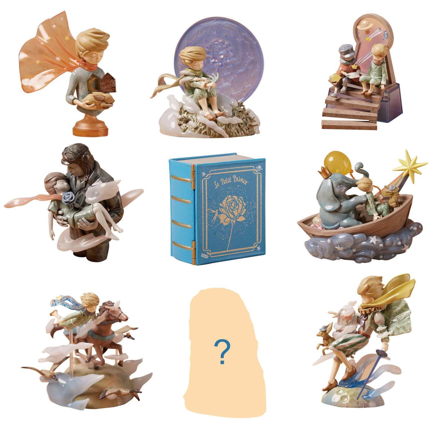BOX販売]Le Petit Prince Zu&Pi 星の王子さま3 永遠の想像 -8個入りBOX