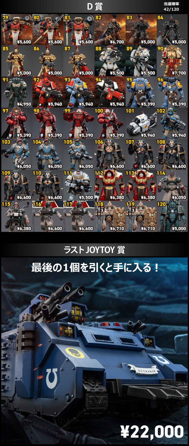 JOYTOYオンラインくじ