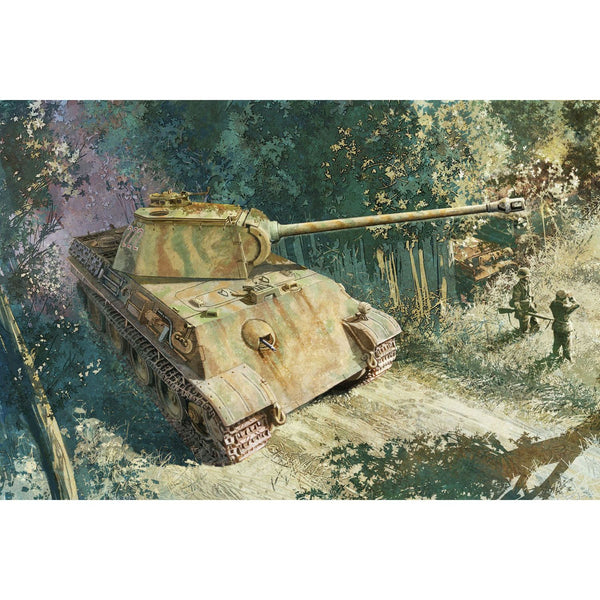 WW.II ドイツ軍 パンターG型 初期生産型 第26装甲連隊 イタリア