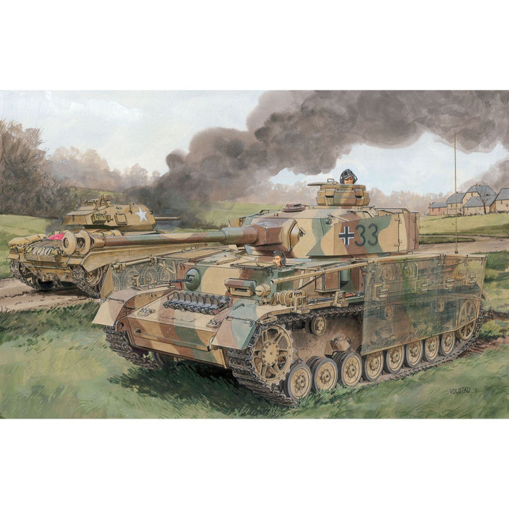 WW.II ドイツ軍 IV号戦車J型 最終生産型 マジックトラック/アルミ砲身付属 プレミアムエディション 1/35スケール 未塗装組立キット