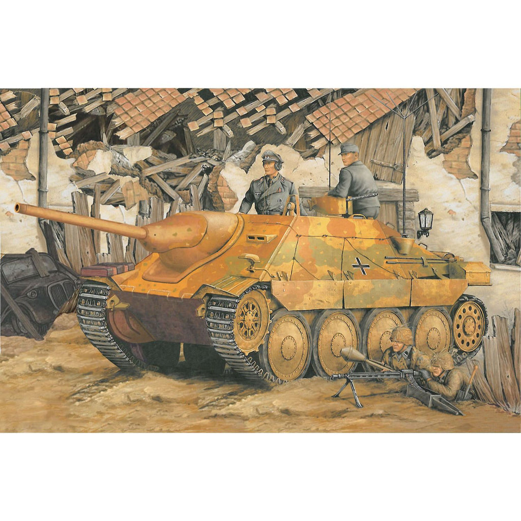 DRAGON(ドラゴン) WW.II ドイツ軍 駆逐戦車ヘッツァー 指揮戦車 1/35 