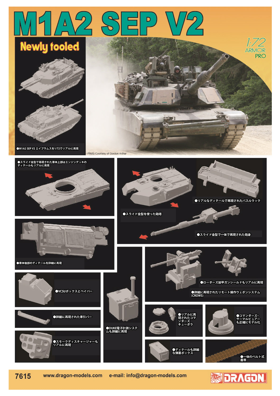 DRAGON(ドラゴン) アメリカ M1A2 エイブラムス SEP V2 1/72