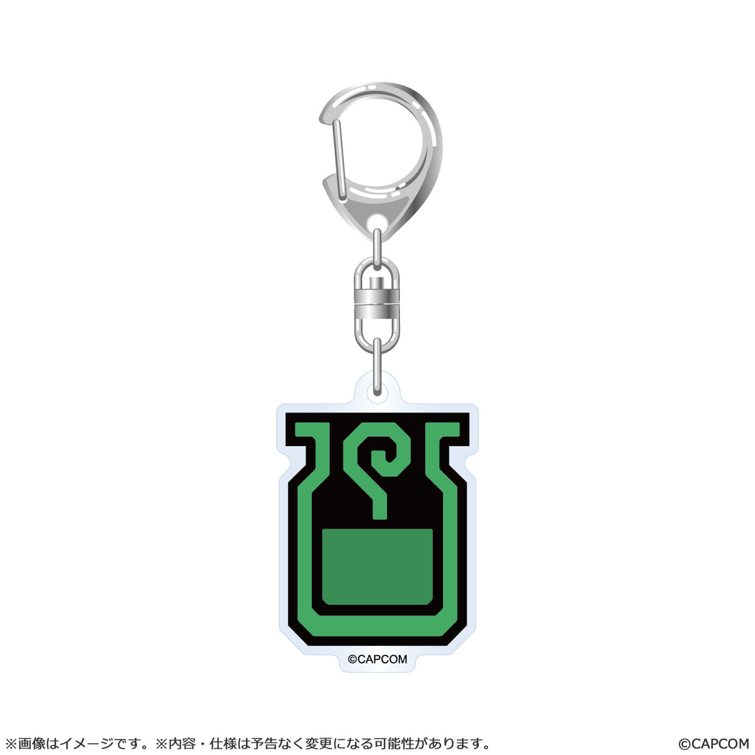 [BOX販売]モンスターハンターワイルズ アイテムアイコン アクリルキーホルダー -10個入りBOX-