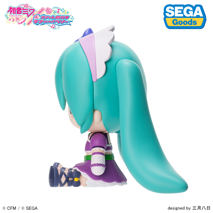 初音ミク×オシャレ魔女 ラブ and ベリー ふわぷち デフォルメフィギュア キラリンパープル