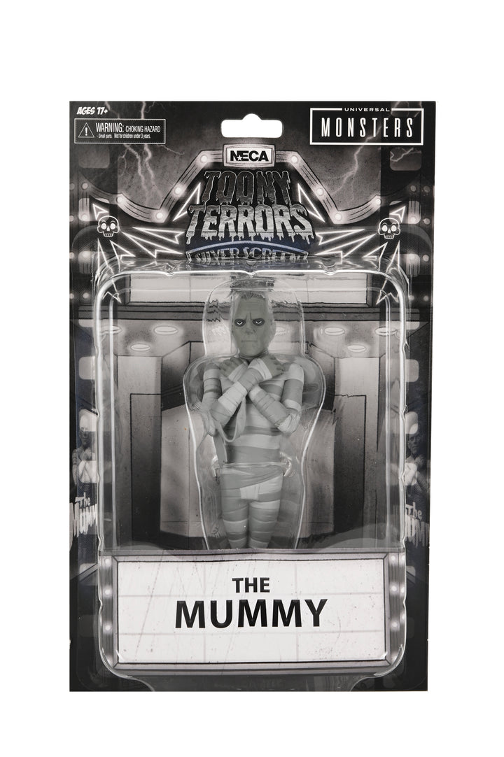 トゥーニーテラーズ ユニバーサルモンスターズ スタイライズド 6インチ アクションフィギュア 4種セット（シルバースクリーン エディション）