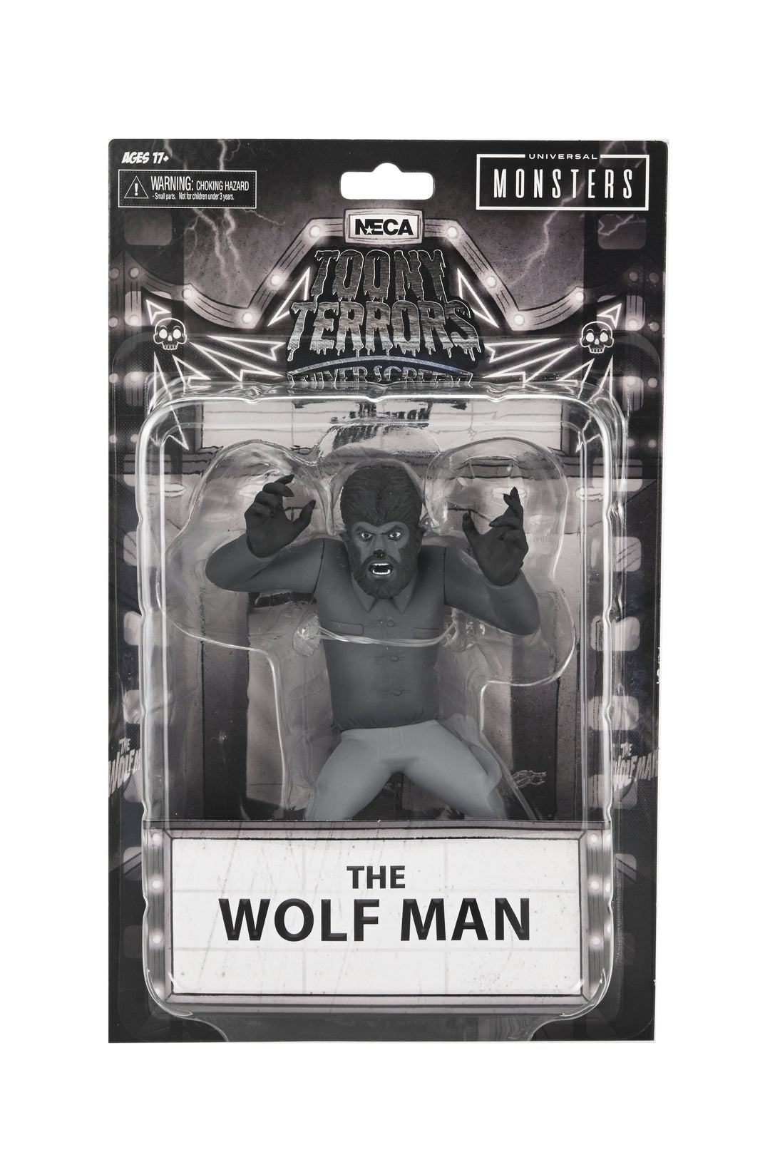 トゥーニーテラーズ ユニバーサルモンスターズ スタイライズド 6インチ アクションフィギュア 4種セット（シルバースクリーン エディション）