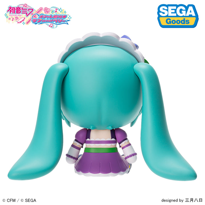 初音ミク×オシャレ魔女 ラブ and ベリー ふわぷち デフォルメフィギュア キラリンパープル