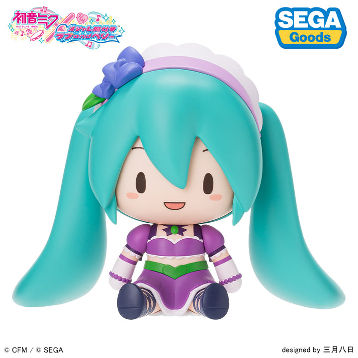 初音ミク×オシャレ魔女 ラブ and ベリー ふわぷち デフォルメフィギュア キラリンパープル
