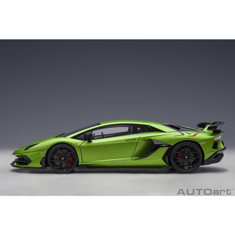 1/18 ランボルギーニ アヴェンタドール SVJ (マット・グリーン